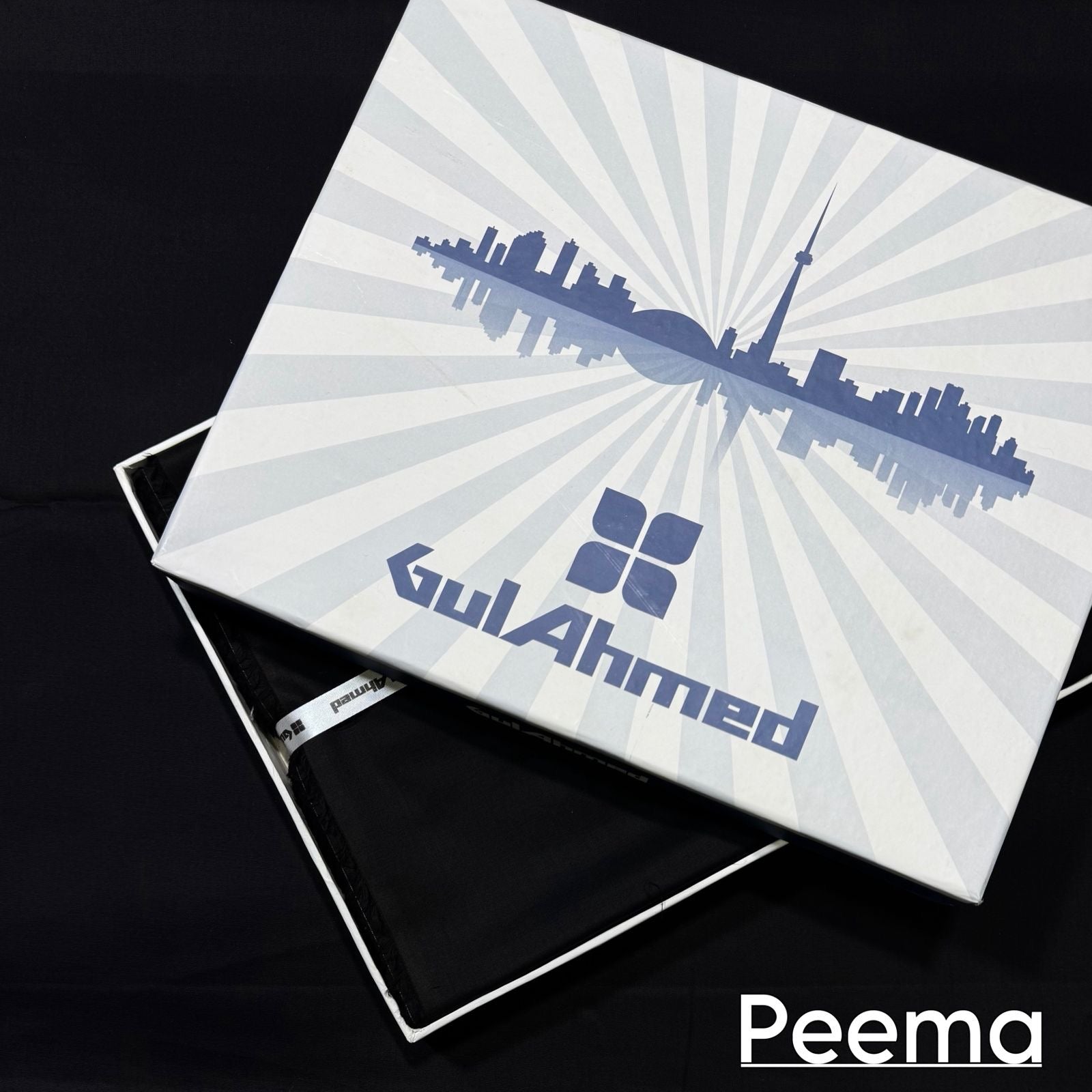 GUL AHMED MEN’S SOFT COTTON (Jet Black)