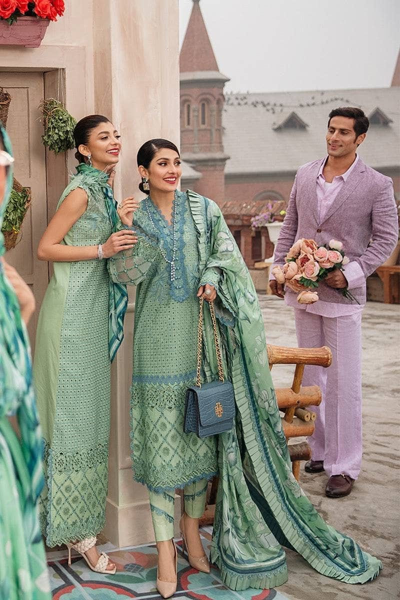 MUSHQ LUXURY LAWN EMBROIDERED 3pc (SL-1203)