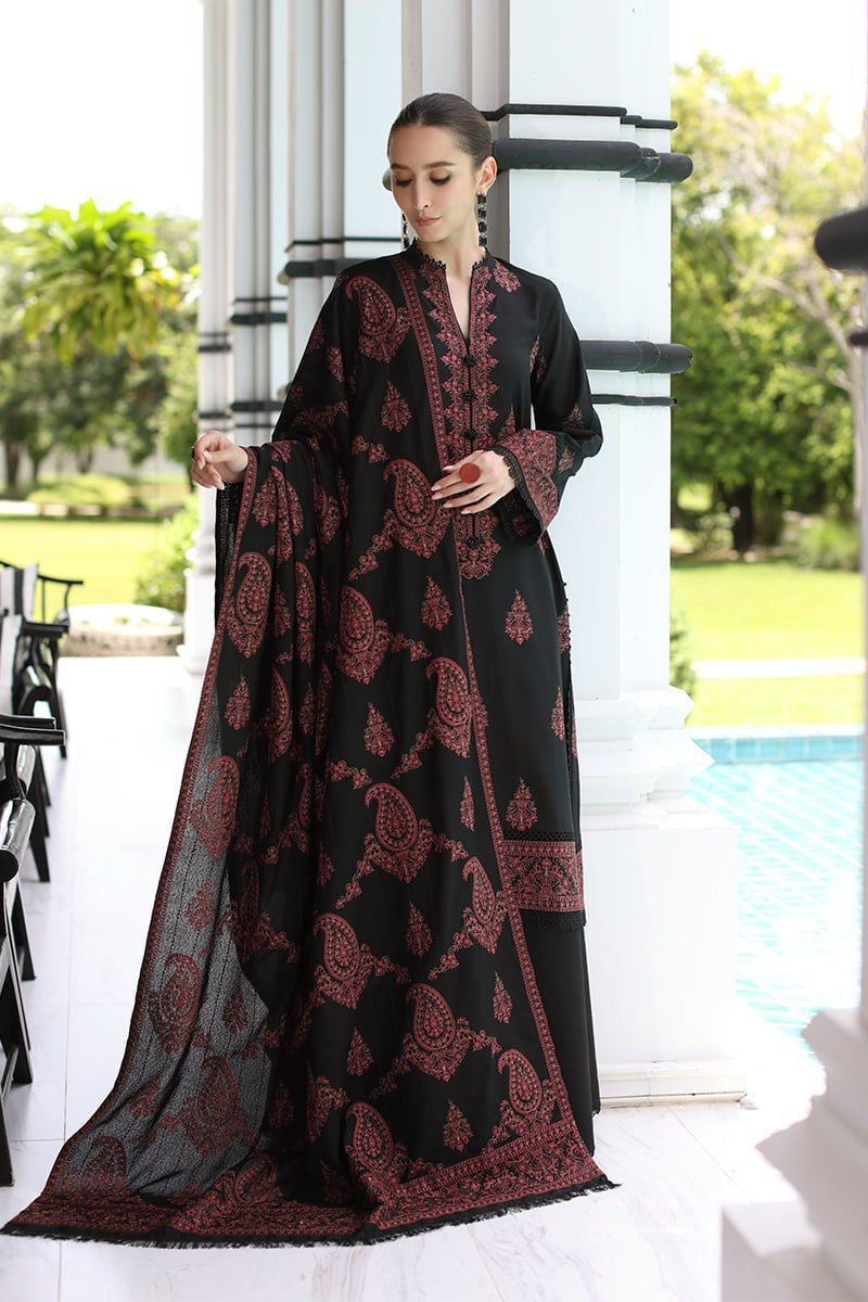 BAREEZE HEAVY EMBROIDERED LAWN 3pc (SL-1127)
