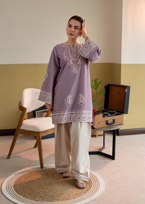 PARISA | EMBROIDERED DHANAK UNSTITCHED 2pc | SL-6183