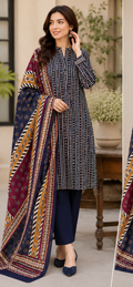 BIN SAEED | DIGITAL PRINTED LAWN 3pc | SL-655