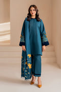 BAROQUE-LUXURY EMBROIDERED LAWN 3pc (SL-110)