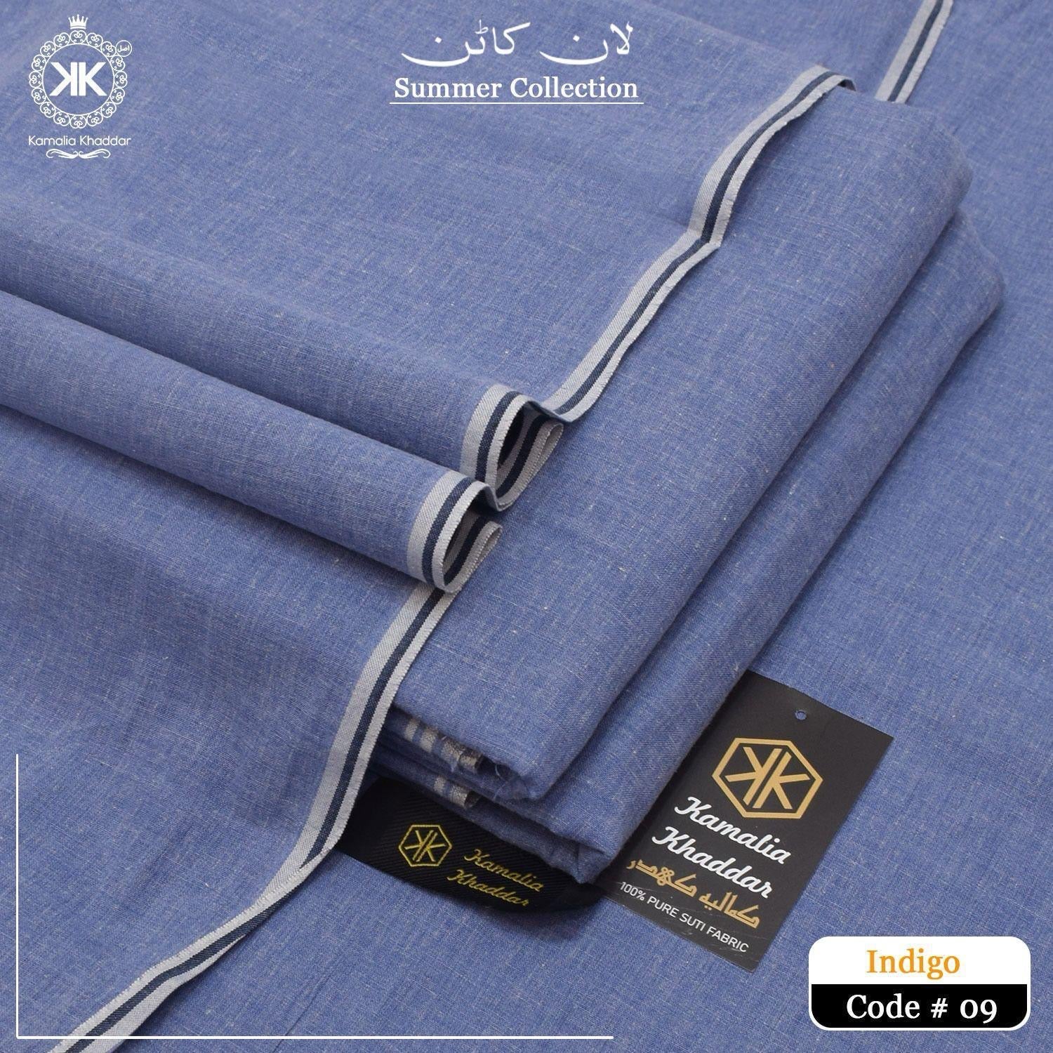 Summer Heritage Khaddi | Indigo | SL-122