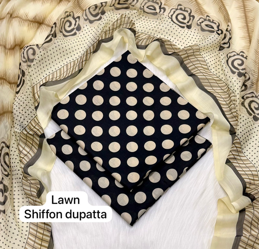BAROQUE | Digital Printed Lawn 3pc | SL2684