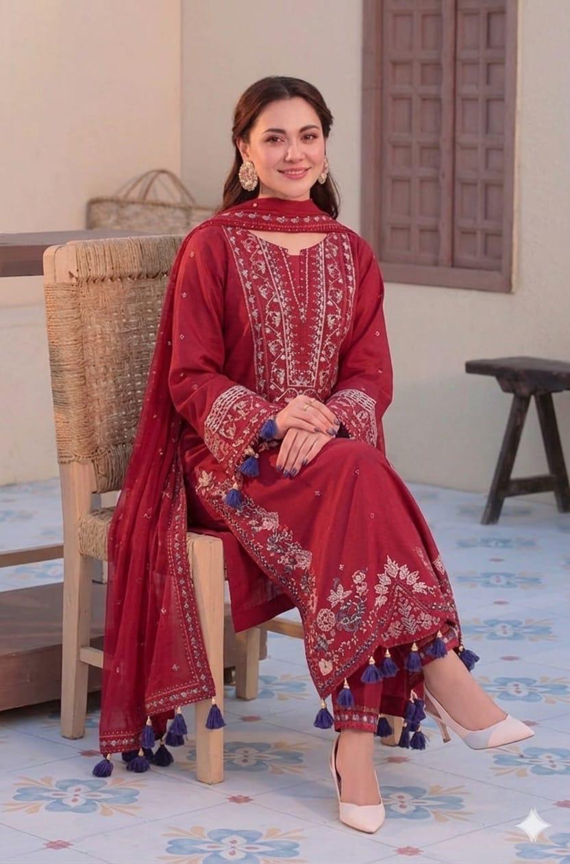 JADE | EMBROIDERED LAWN UNSTITCHED 3pc | SL -1920