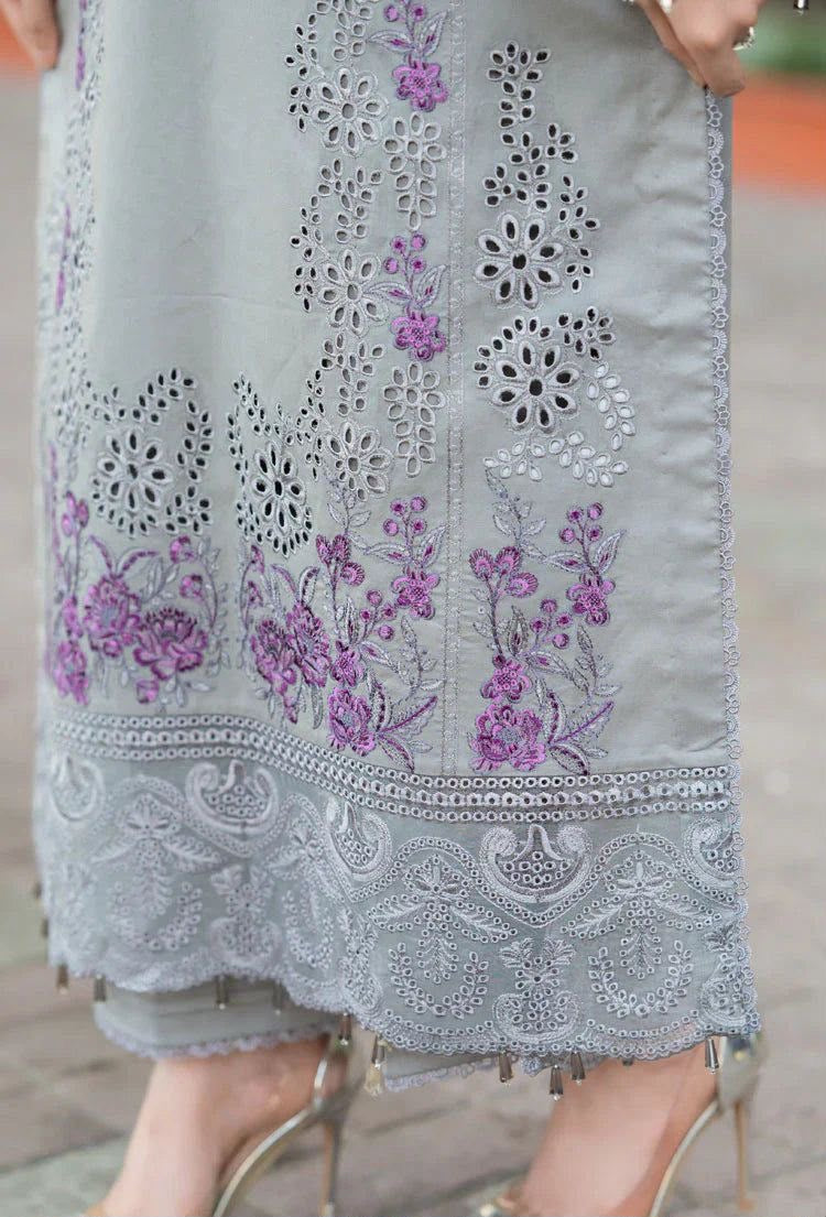 MUSHQ | LUXURY BORING EMBROIDERED DHANAK UNSTITCHED 3pc | SL-811