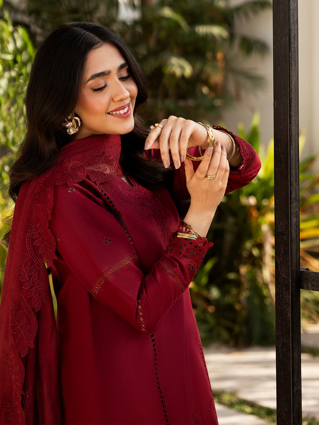 IZEL | RAHMA | FESTIVE COLLECTION | EMBROIDERED 3pc | SL-348