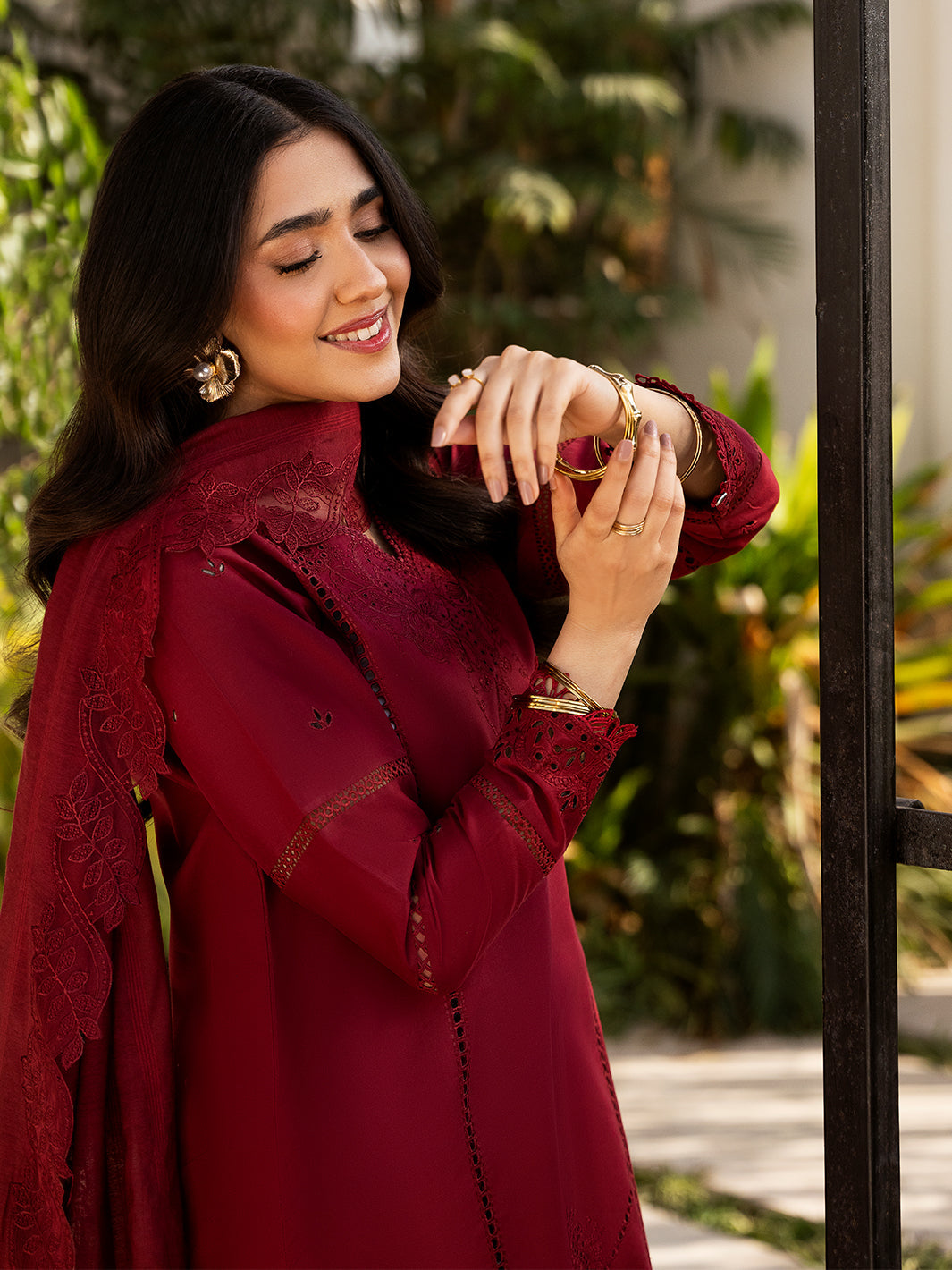 IZEL | RAHMA | FESTIVE COLLECTION | EMBROIDERED 3pc | SL-348