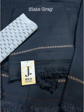J. MEN’S SHAWL | SLATE GREY| SL-1303