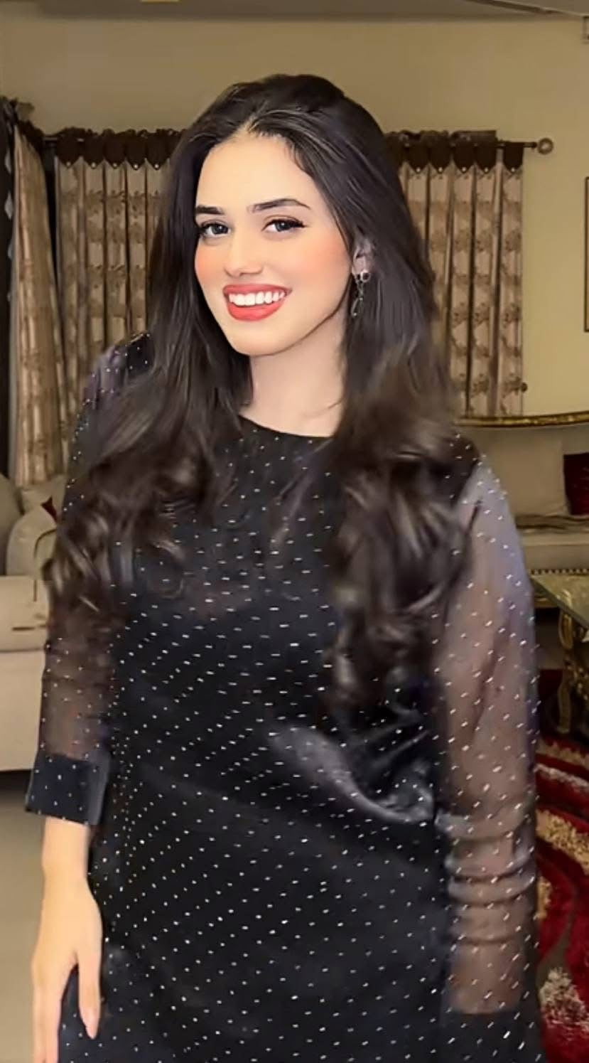 LUXURY SHEESHA SILK UNSTICHED 2pc (Black) SL-1955