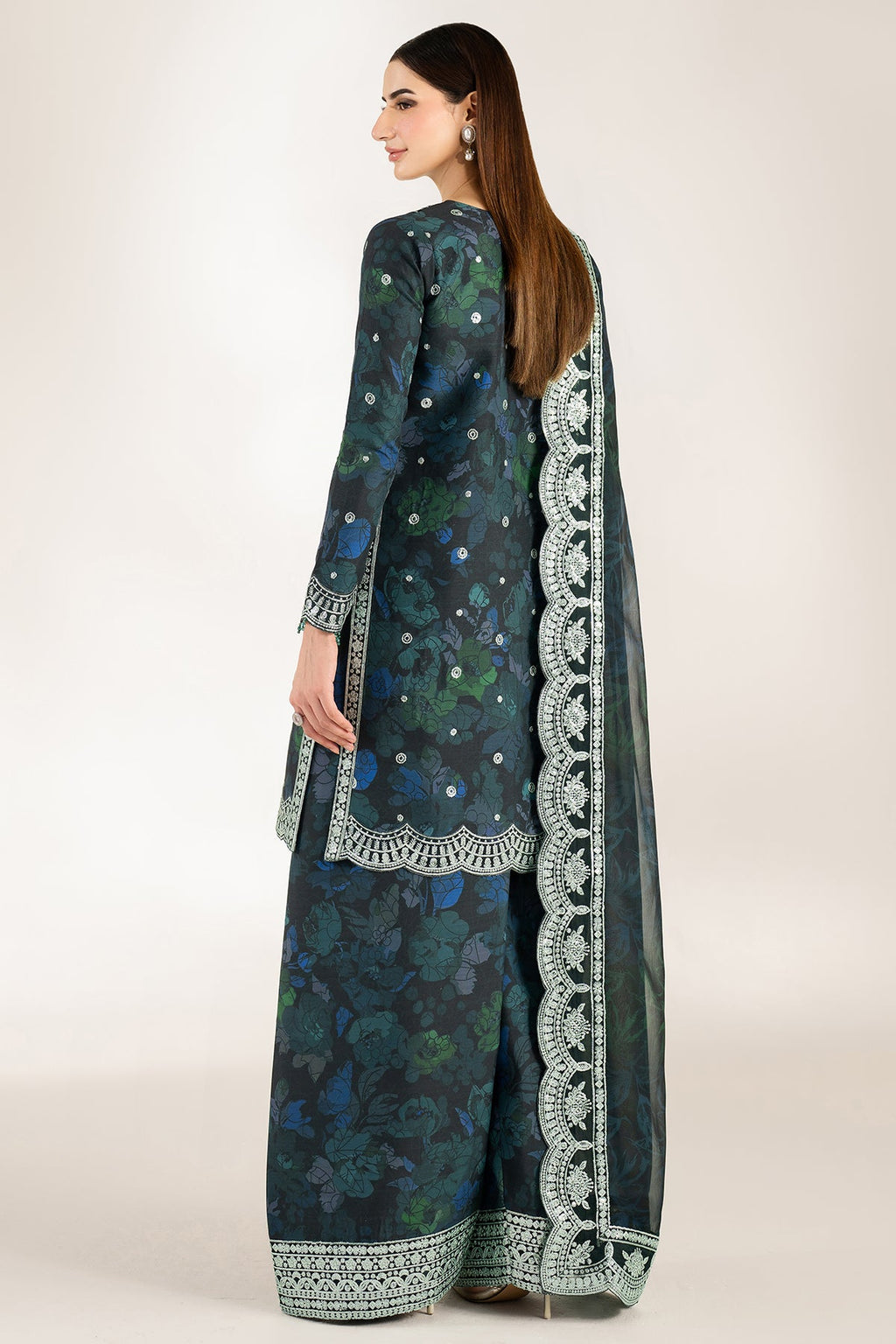 ALORA CHARM BY FARASHA UNSTICHED KHADDAR 3pc (SL-755)