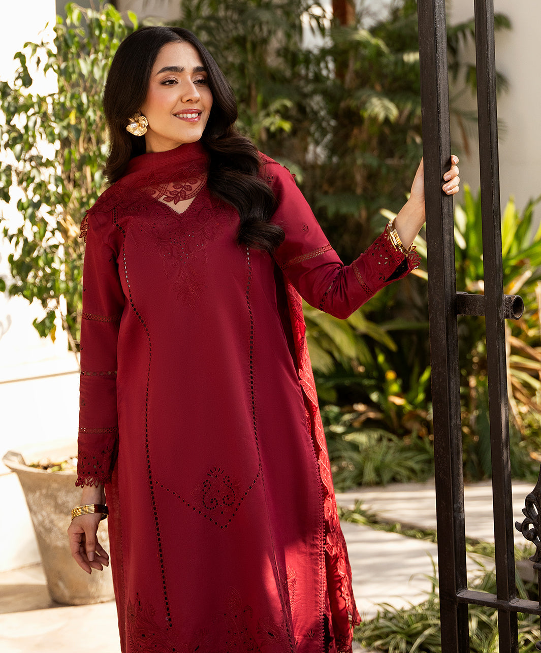 IZEL | RAHMA | FESTIVE COLLECTION | EMBROIDERED 3pc | SL-348