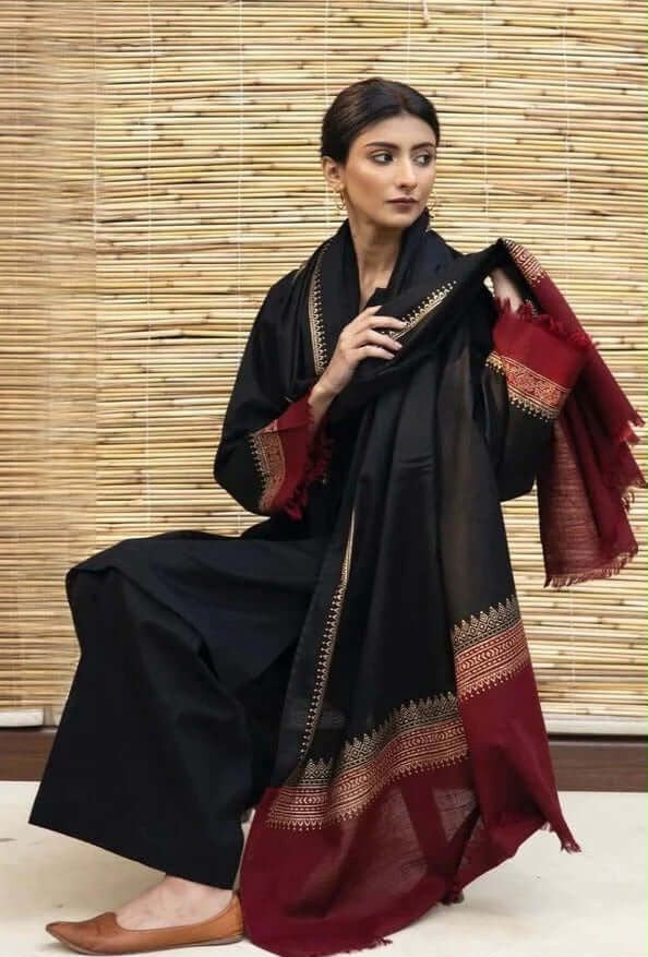 DYOT | DHANAK EMBOIDERED 3pc