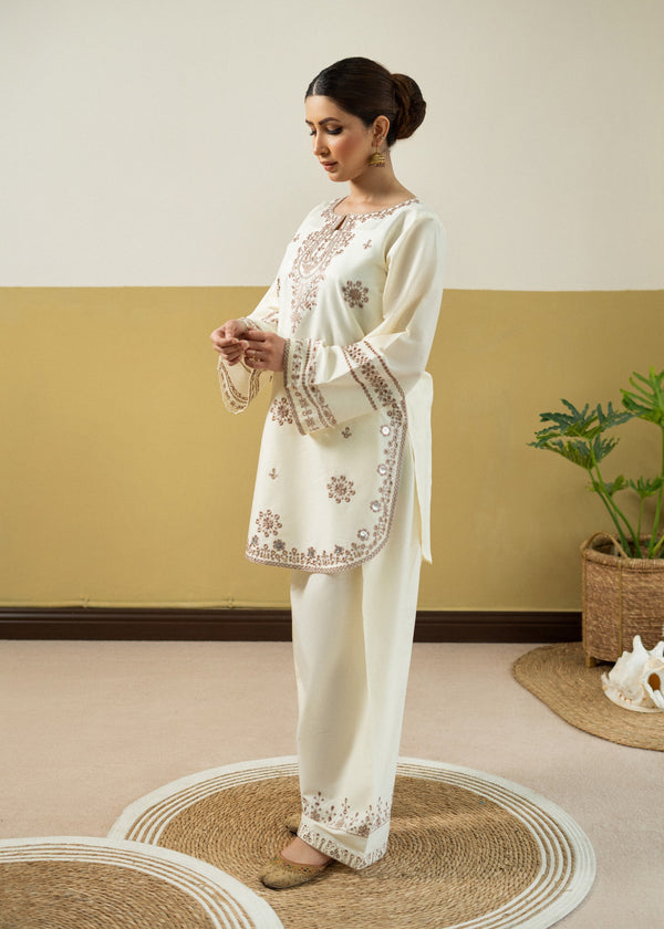 URGE | LUXURY EMBROIDERED DHANAK UNSTICHED 2pc | SL-6283