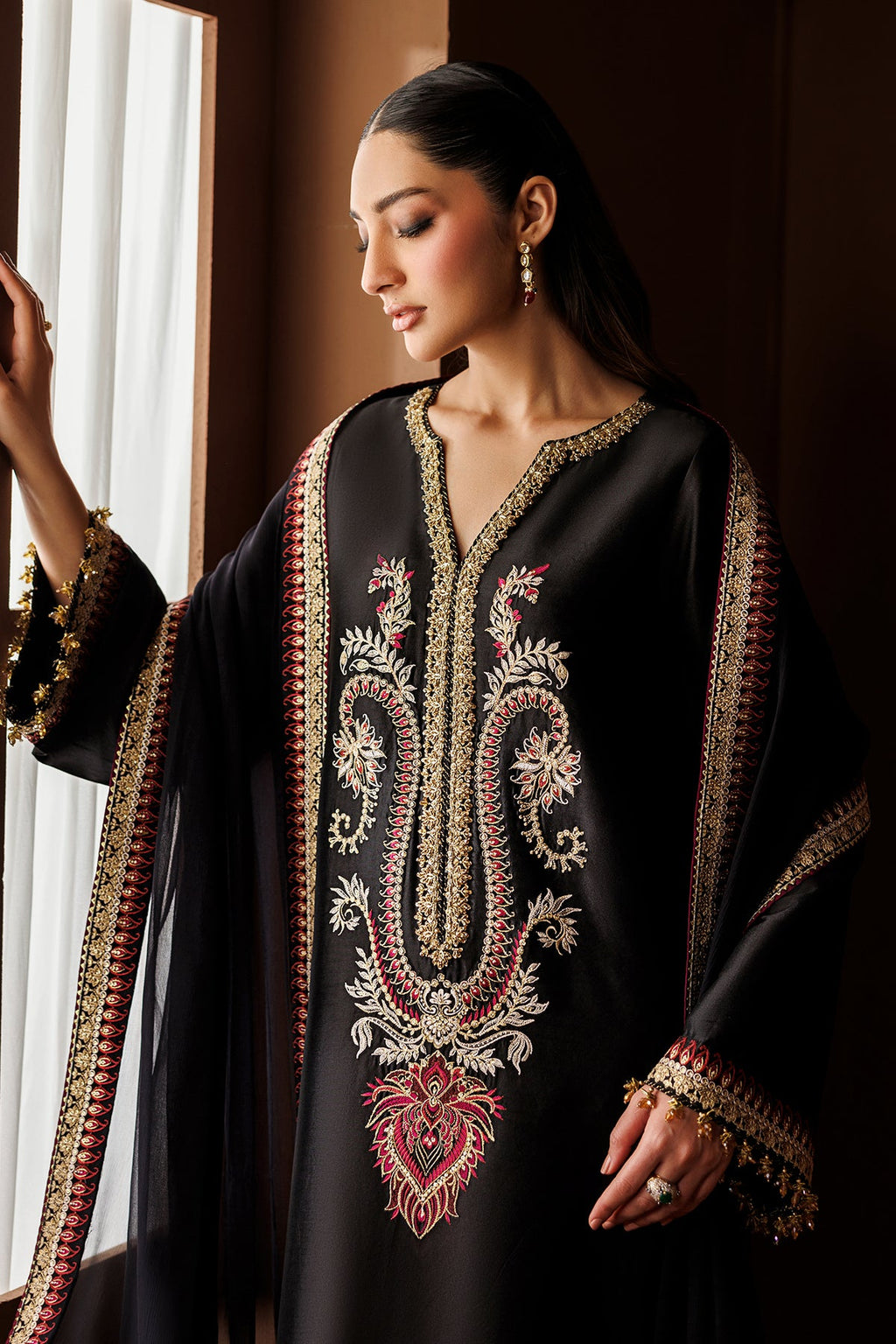 BAROQUE | FESTIVE COLLECTION LAWN 3pc | SL-1903