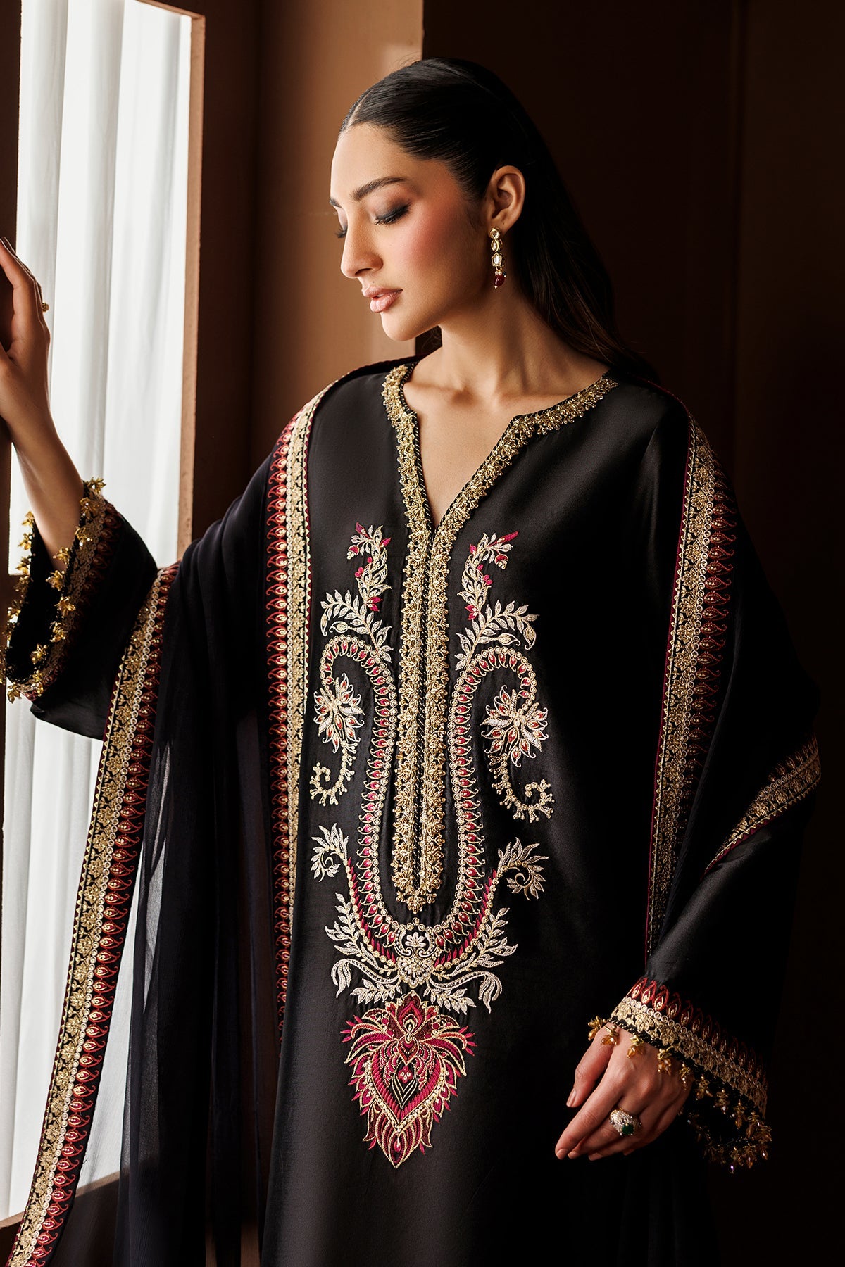 BAROQUE | FESTIVE COLLECTION LAWN 3pc | SL-1903