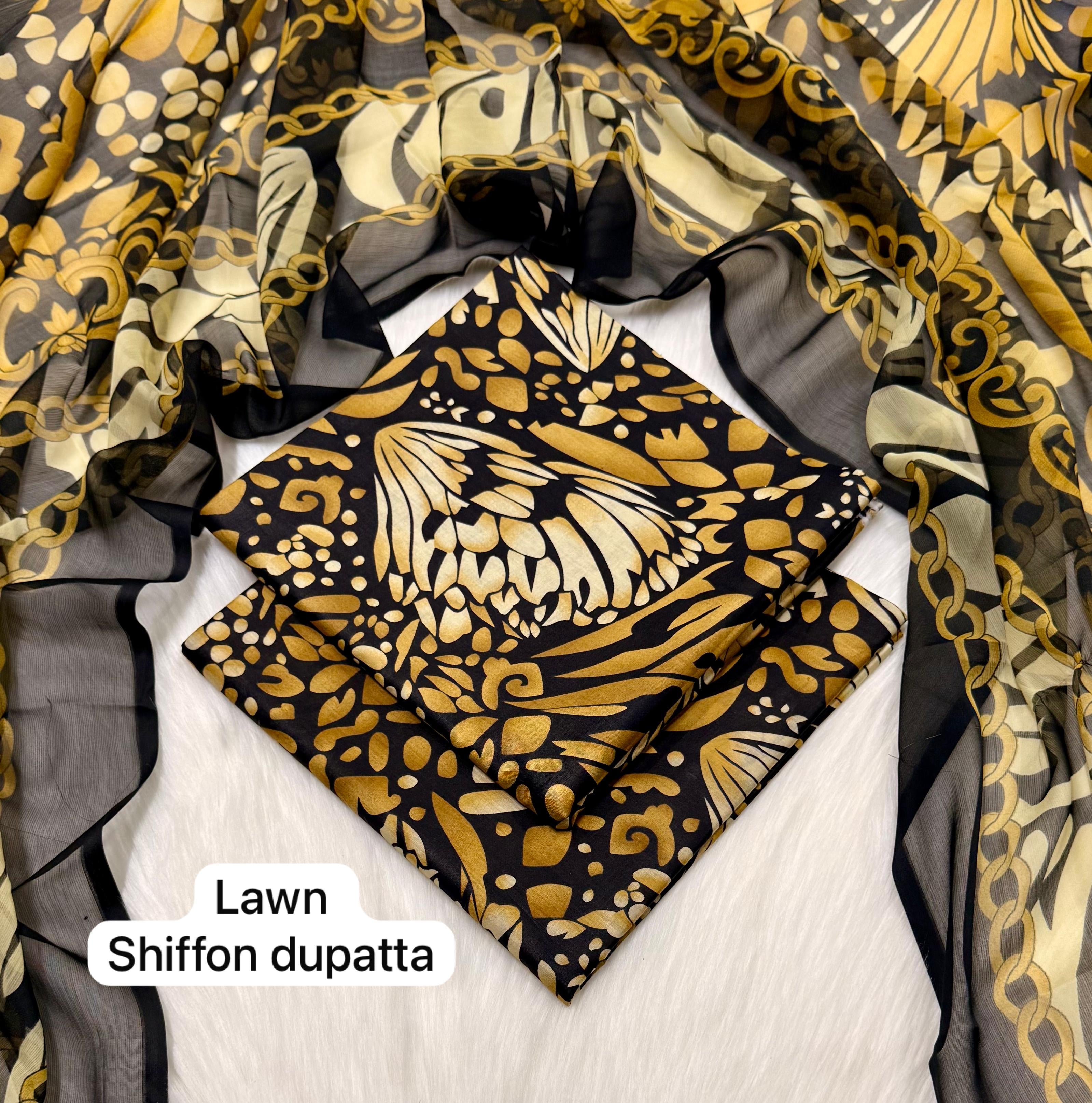 MARIA B | Digital Printed Lawn 3pc | SL517