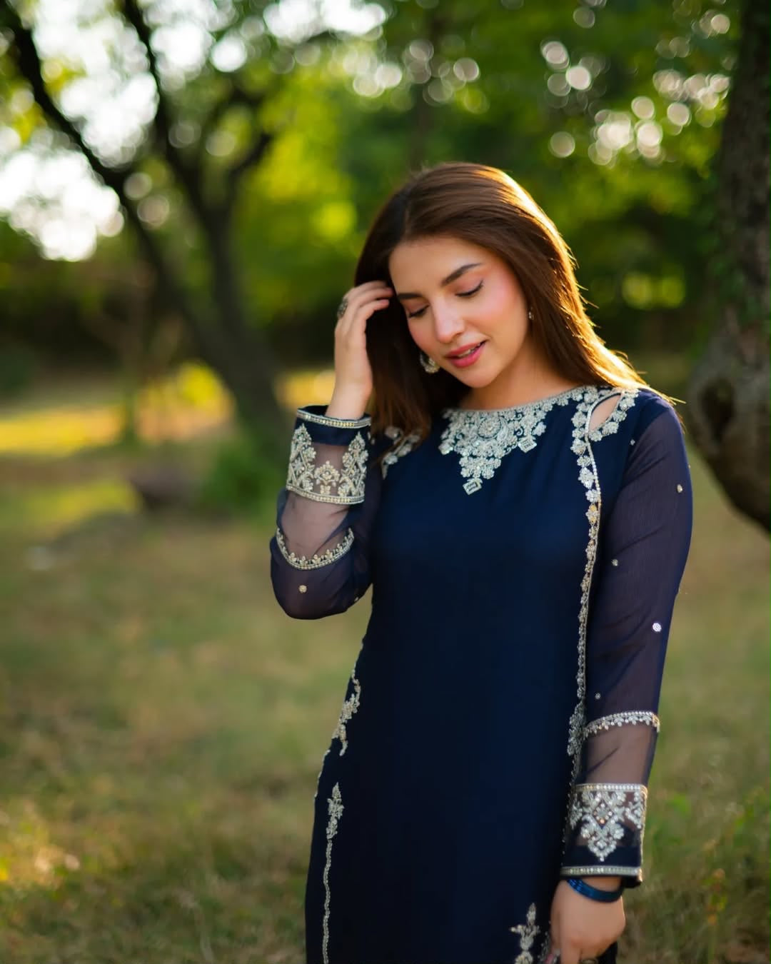 DANIA | LUXURY EMBROIDERED 3pc | SL-1021