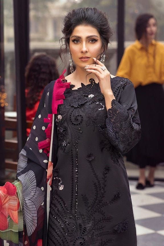 MUSHQ-EMBROIDERED LAWN UNSTICHED 3pc (SL-1298)