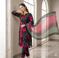 ZAVIYAH | Digital Printed Lawn 3pc | SL1455