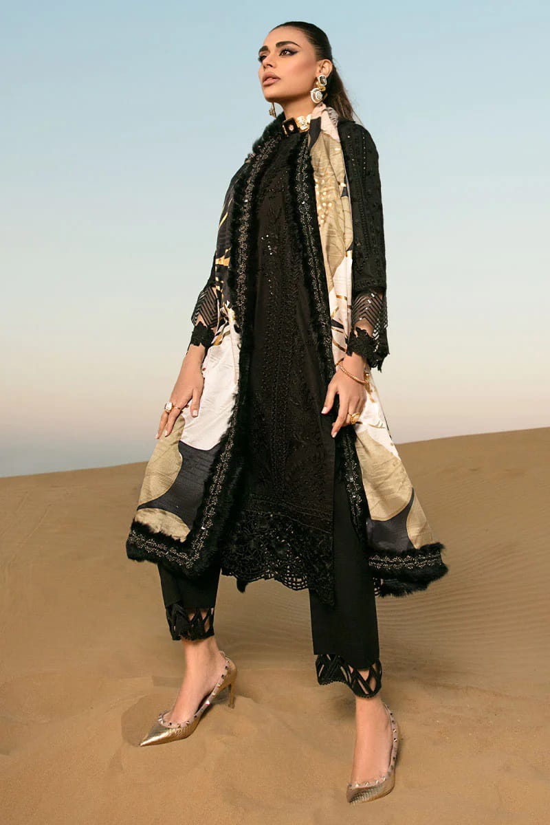 RANGRASIYA-BORING EMBROIDERED LAWN UNSTICHED 3pc (SL-424)