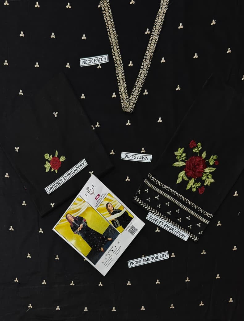 URGE EMBROIDERED LAWN 2pc (SL-1040)