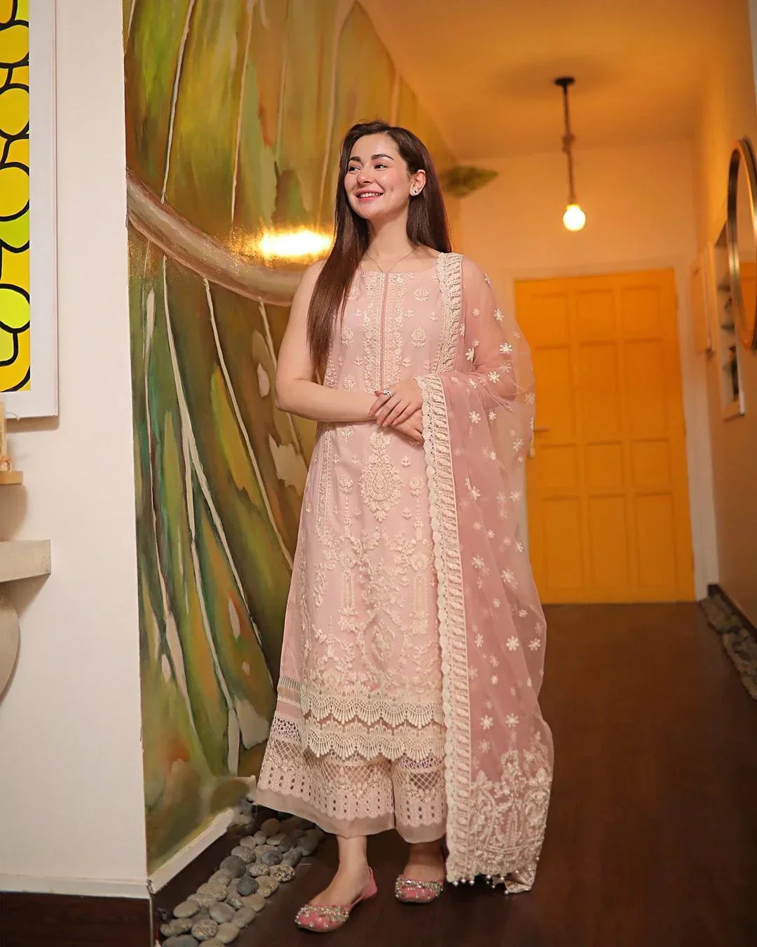 QALAMKAR | LUXURY EMBROIDERED DHANAK UNSTITCHED 3pc |SL-2739
