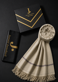 J. PREMIUM WOOL SHAWL | SL-639 | Beige