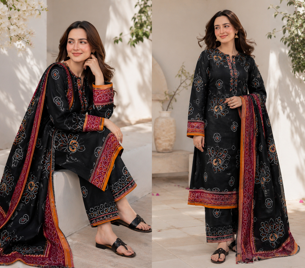 ZEEN | DIGITAL PRINTED LAWN 3pc | SL-5055