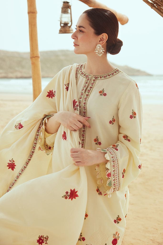SAND-CROSS STICH LUXURY EMBROIDERED LAWN 3pc (SL-936)
