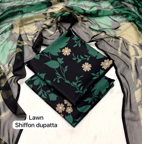 BAROQUE| Digital Printed Lawn 3pc | SL331