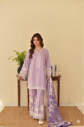 COCO By ZS | Heavy Embroidered Lawn Unstiched 3pc | SL-5509