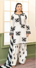 ZARA SHAHJAHAN-HEAVY EMBROIDERED LAWN UNSTICHED 3pc (SL-1142)