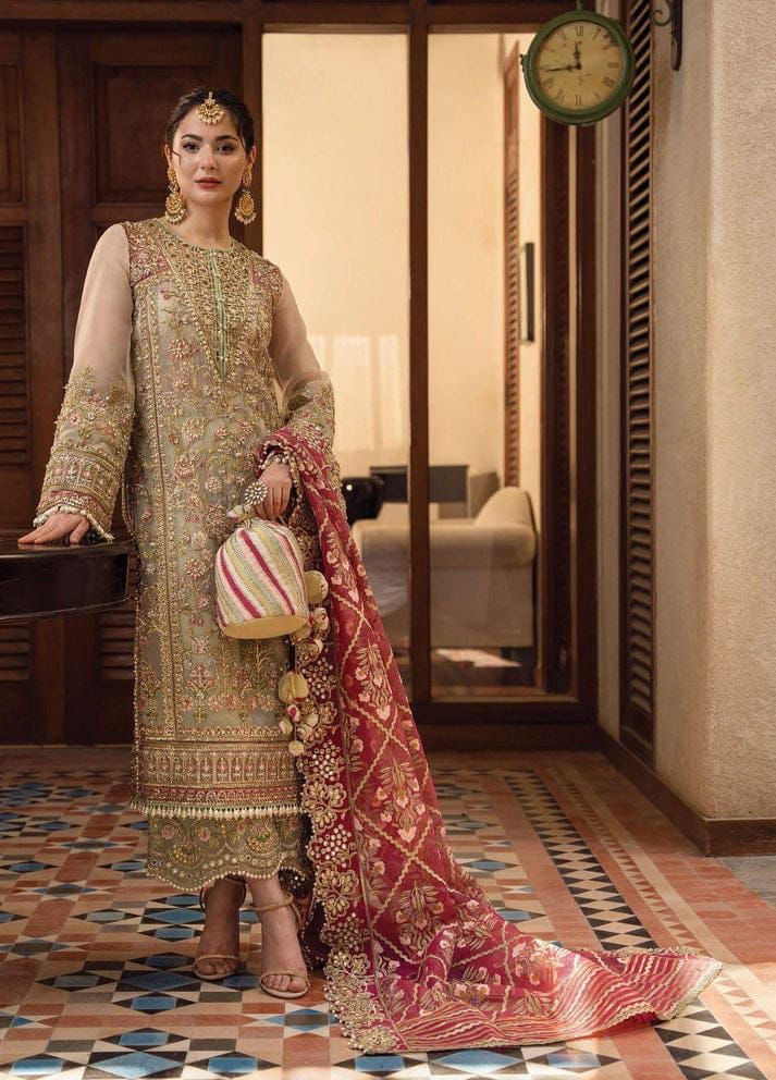 CRIMSON | LUXURIOUS EMBROIDERY 3pc | SL-1056