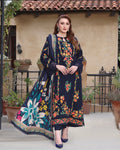 ANEELA’s LUXURY EMBROIDERED LAWN UNSTICHED 3pc (SL-1214)