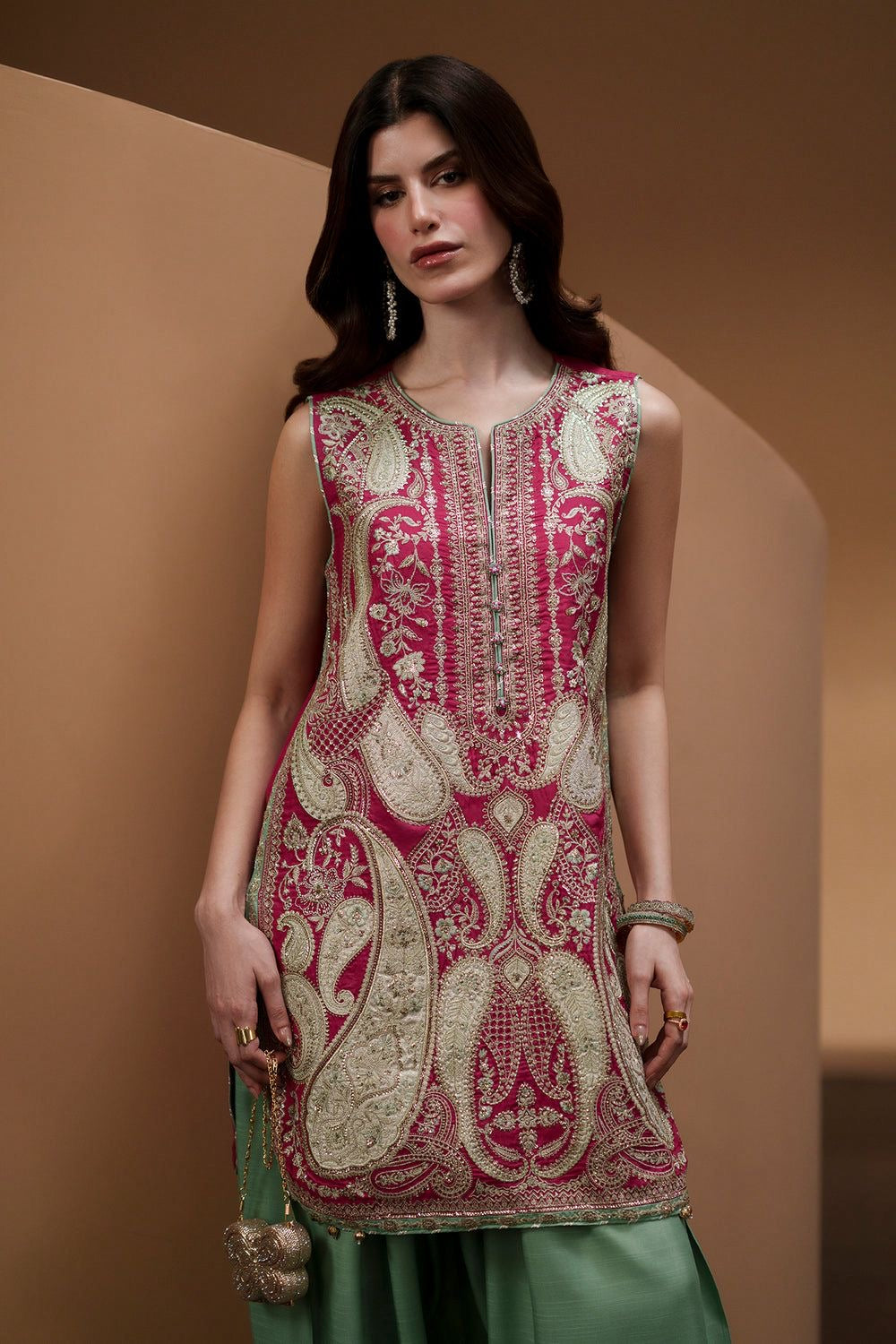 DIYA | ETHNIC | FESTIVE EMBROIDERED SILK UNSTITCHED 3pc | SL-556