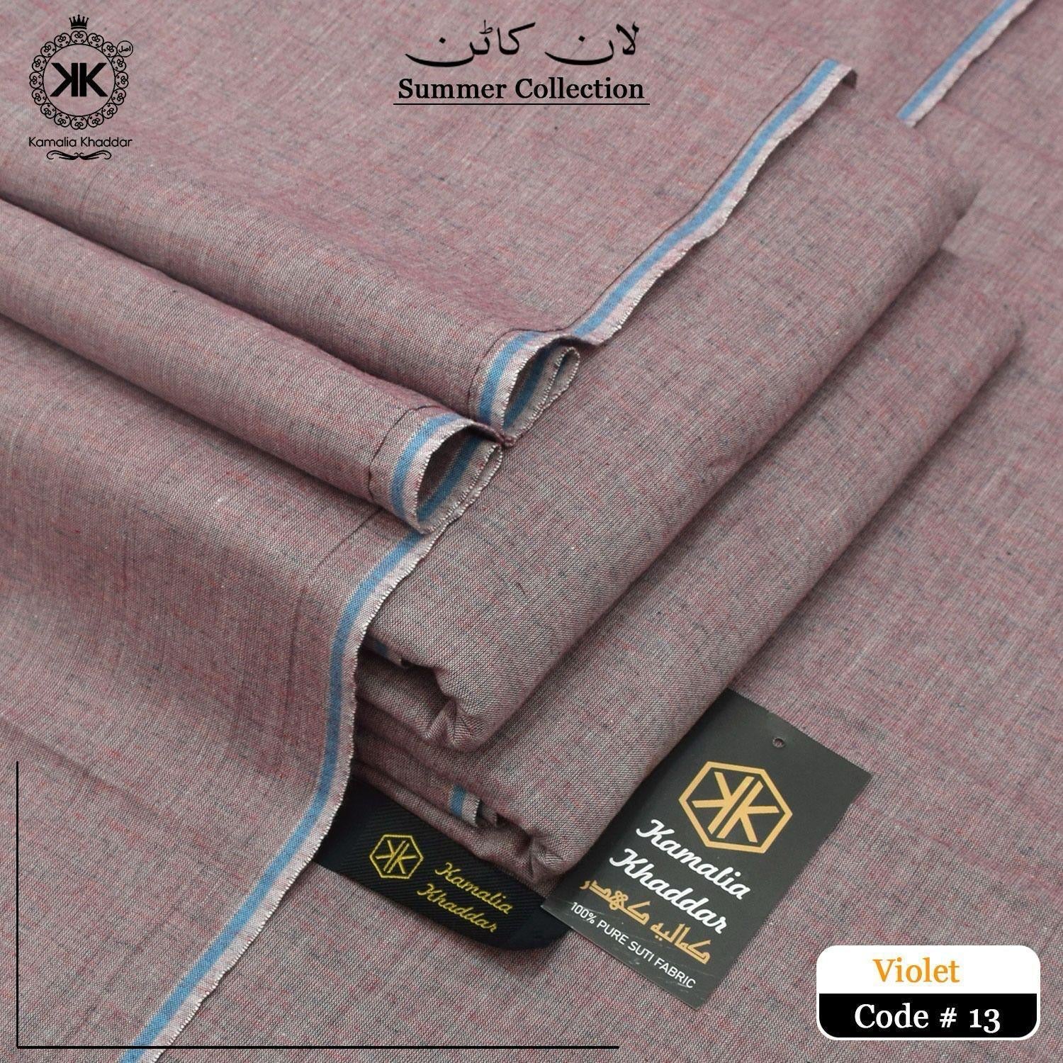 Summer Heritage Khaddi | Violet | SL-126