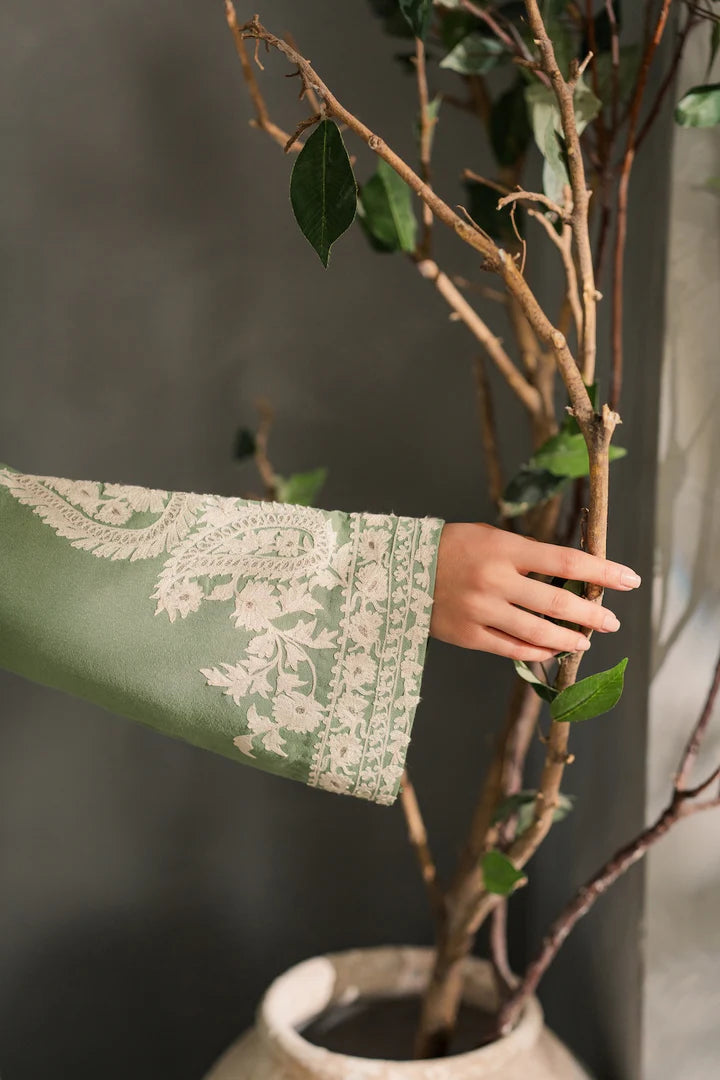 SAGE-Batik EMBROIDERED 3pc (SL-1220)