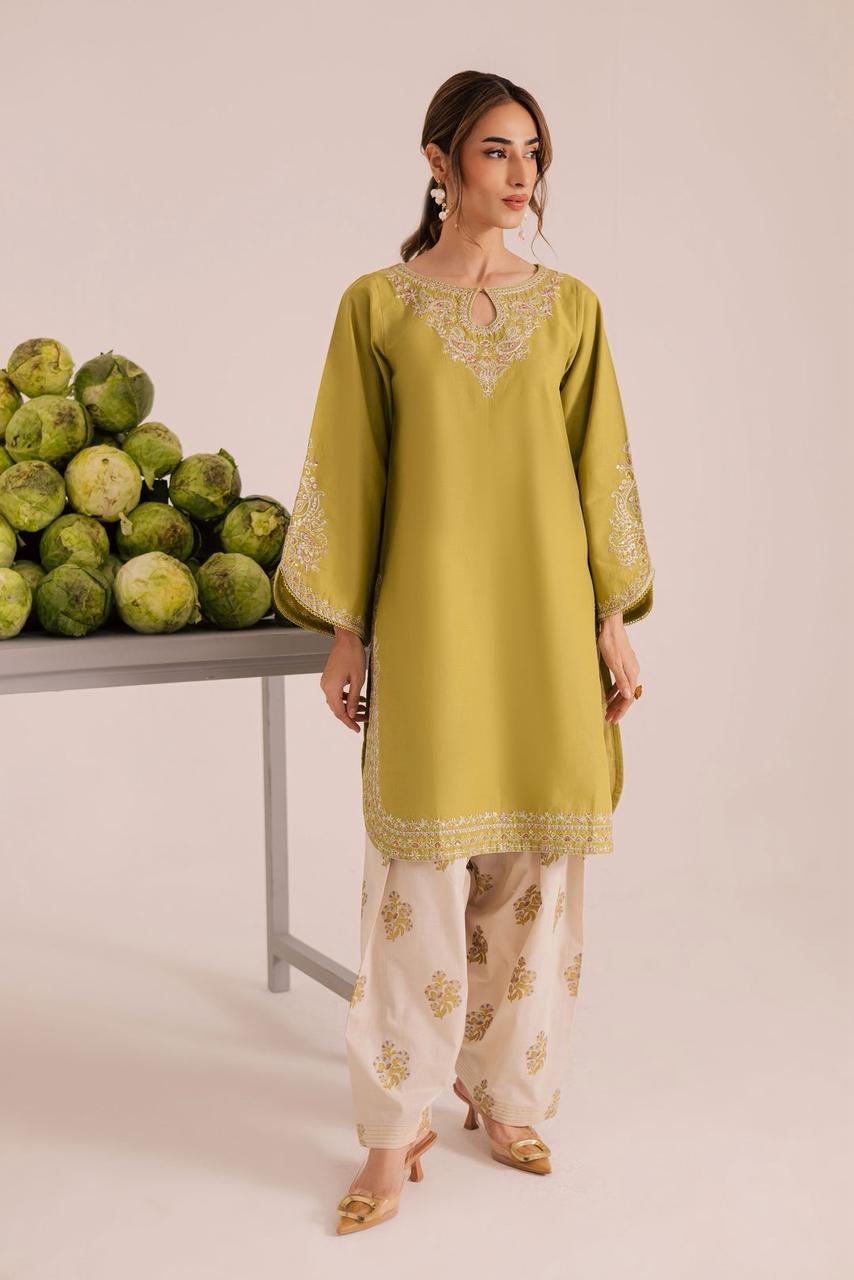 BATIK | EMBROIDERED DHANAK UNSTITCHED 2pc | SL-618