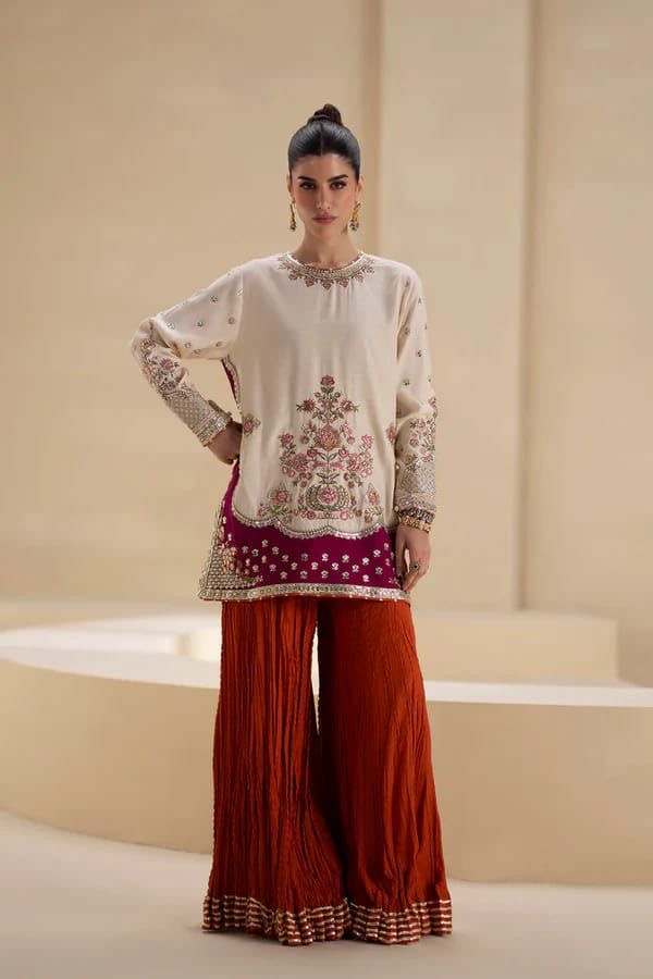 PEARL | ETHNIC | EMBROIDERED SILK UNSTITCHED 3pc | SL-558