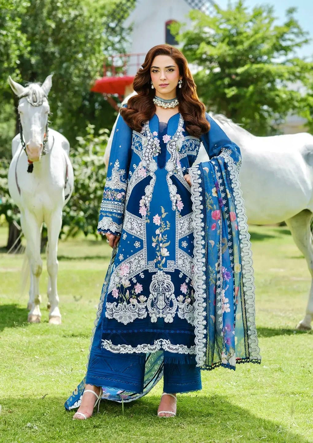 NOOR | KHAS | LUXURY EMBROIDERED LAWN 3pc | SL-2109