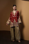 ETHNIC | FESTIVE SILK EMBROIDERED 3pc | SL-551