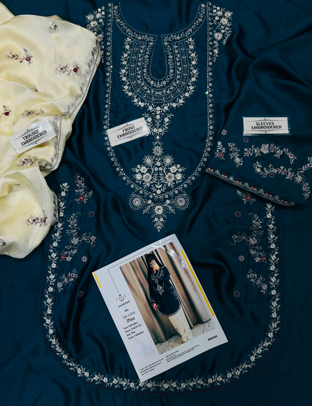 URGE | SILK EMBROIDERED 2pc | SL-1264