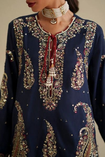 ETHNIC | FESTIVE SILK EMBROIDERED 2pc | SL-1938