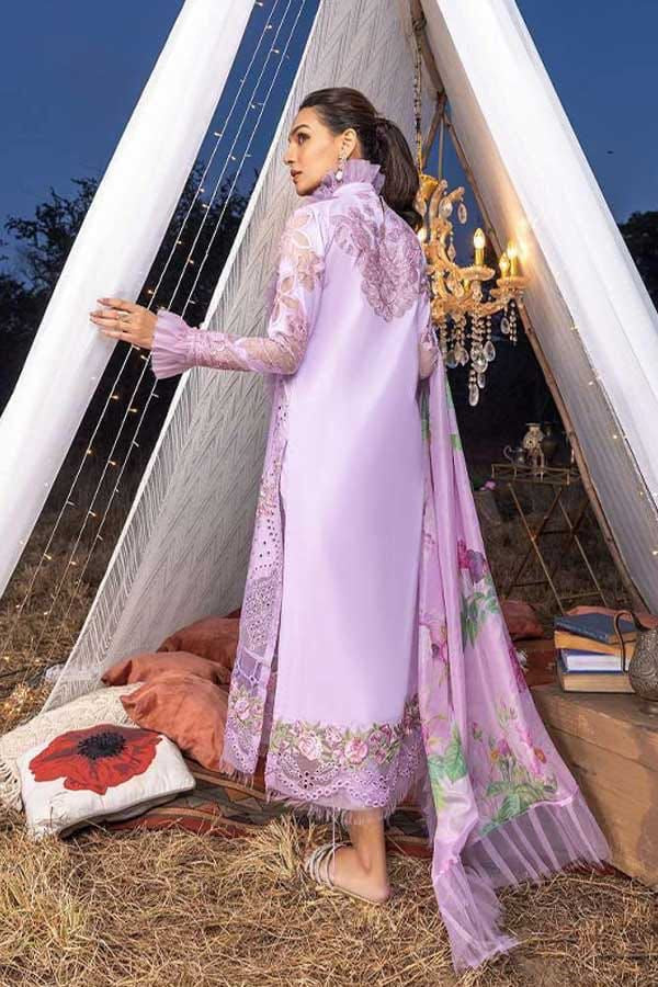 ASIFA NABEEL LUXURY EMBROIDERED LAWN UNSTICHED 3pc (SL-5013)