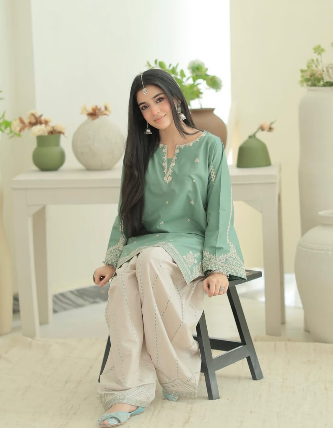 LAIBA | URGE | LUXURY EMBROIDERED DHANAK UNSTITCHED 2pc | SL-6027