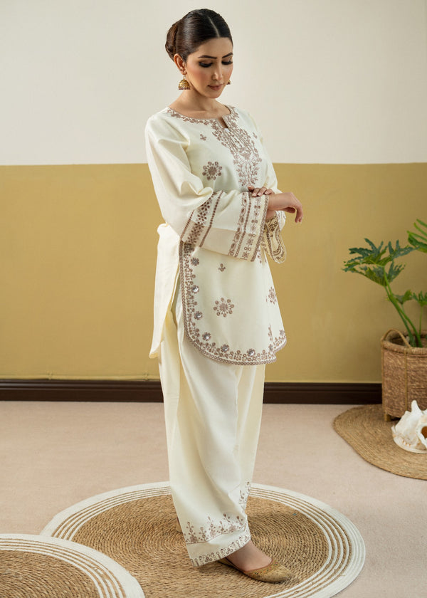 URGE | LUXURY EMBROIDERED DHANAK UNSTICHED 2pc | SL-6283
