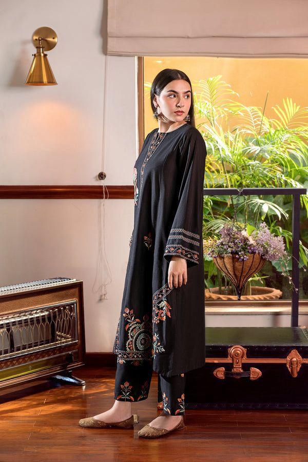 URGE EMBROIDERED DHANAK UNSTITCHED 2pc | SL5163
