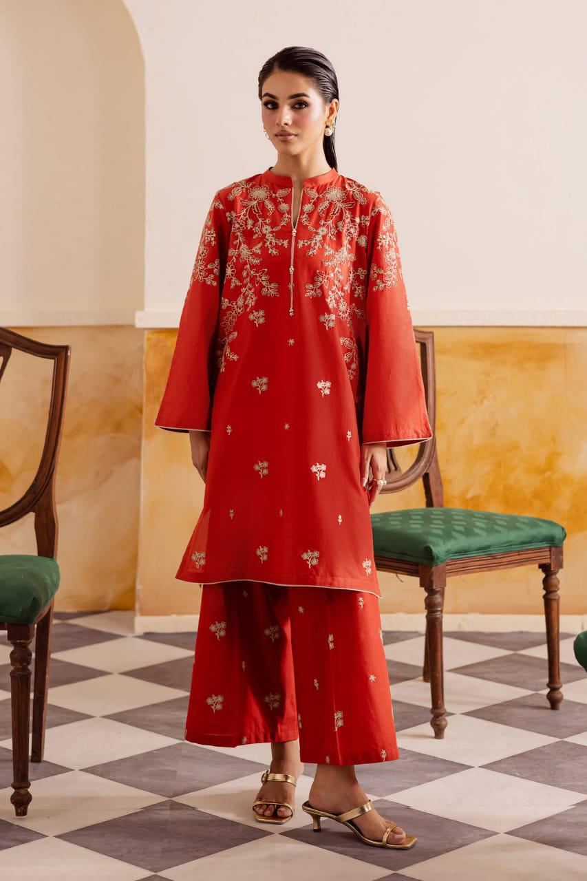 BATIK EMBROIDERED DHANAK UNSTITCHED 2pc | SL-7289