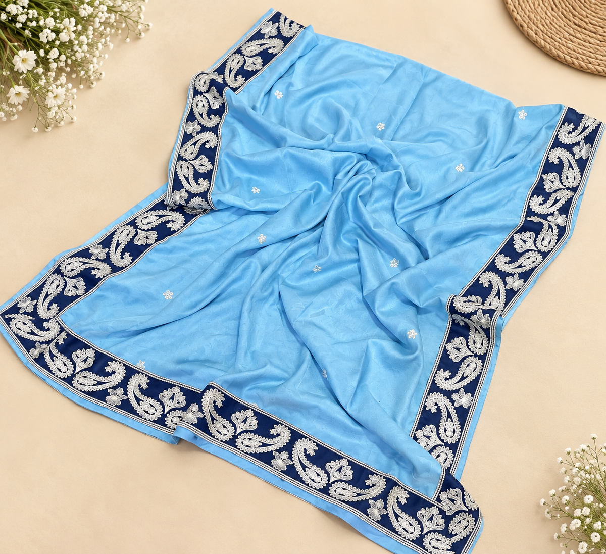ZAIB | LUXURY EMBROIDERED DHANAK UNSTICHED 3pc | SL-902